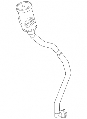 Fuel filter for BMW 3 G20 21-25 plug-in