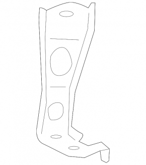 Air filter housing bracket Toyota Highlander 17-19 3.5 front
