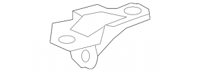 Radiator Bracket Upper Left Cadillac ATS 13-19 2.5, 3.6 Plastic