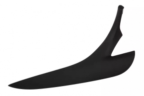 Center console trim side right Chevrolet Volt 16- upper, black