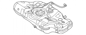 Fuel tank Hyundai Elantra 21-