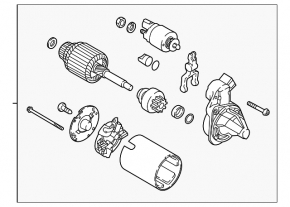 Starter Hyundai Tucson 16-18 1.6T