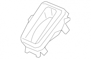 Gearbox shifter lining Honda CRV 12-14