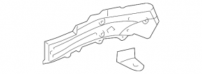 Outer part of the front right side member of the Toyota Sienna 04-10