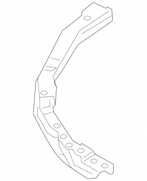 Right eyelash TV bar for Nissan Murano z50 2003-2007