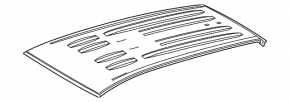Metal roof Toyota Rav4 19 - without sunroof