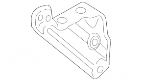 Front right wing bracket Hyundai Kona 18-23