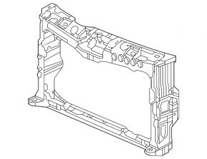 TV panel radiator Honda Civic XI FE/FL 22-
