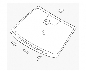 Kia K5 21-24 Windshield