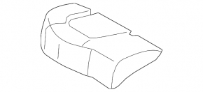 Rear seats, 2nd row, Nissan Murano z51 09-14, beige velour