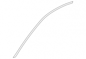 Left threshold Mercedes C-class W205 300/350e/350h/400 15-21 without molding
