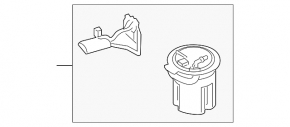 Fuel pump petrol pump Ford Fiesta 11-19 1.6 guide breakage