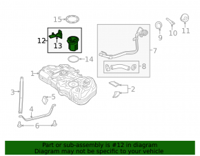 Fuel pump petrol pump Ford Fiesta 11-19 1.6 guide breakage