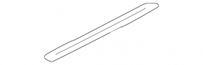 Rear left outer door sill trim for Mazda CX-7 06-12