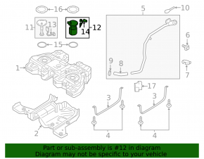 Fuel pump petrol pump Lincoln MKX 16- 3.7