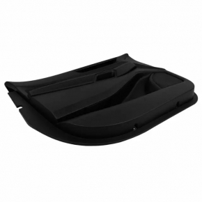 Front left door panel for Ford Edge 15-18, black leather