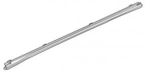 Left threshold Volkswagen ID.4 23-25 structure