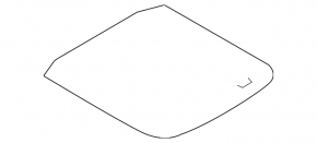 VW Jetta 19-24 trunk floor, black, type 1