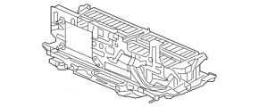 Battery VVB assembly Honda Accord 16-17 hybrid rest
