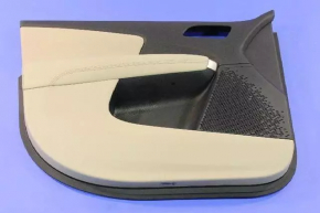 Door trim card front left Dodge Journey 11-18 leather, beige