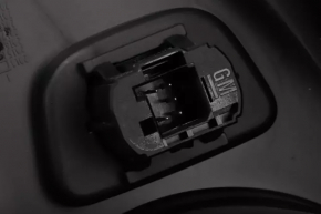 Rear center console trim (cup holders) Chevrolet Volt 16 - black, for cleaning