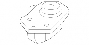 Left rear subframe burdock BMW i4 22-26