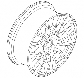 Wheel disk R20 x 9J ET42 BMW i4 22-26