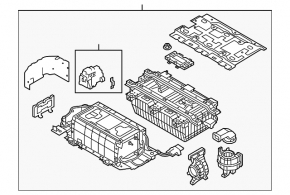 Hyundai Sonata 16-19 hybrid battery assembly