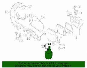 Subaru Outback 20-25 2.4 Resonator