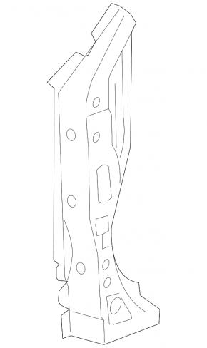 Front right body pillar Honda Accord 13-17