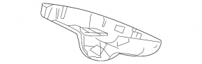 Honda CRV 15-16 interior mirror trim for camera