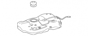 Toyota Rav4 19-25 hybrid fuel tank