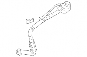 Fuel filler neck Toyota Prius 50 19-22