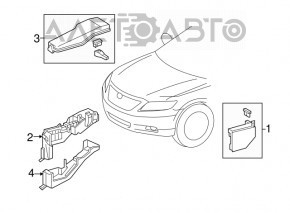 Fuse box BODY ECU Toyota Camry v40 hybrid