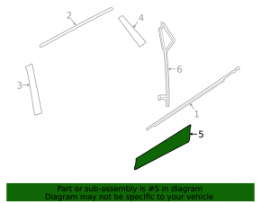 Door trim lower rear left Nissan Rogue Sport 17-19 structure