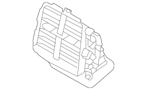 Kia Niro 23- Center Console Air Vent Deflector