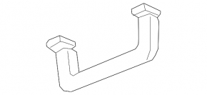 Lincoln MKC 15-18 right ceiling handle, beige