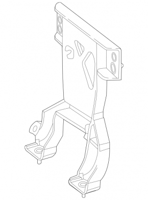 Radar bracket Mercedes GLA 15-20