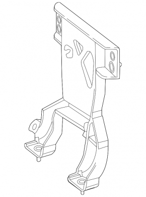 Radar bracket Mercedes GLA 15-20