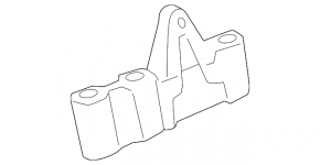 Upper Right Engine Mount Bracket Toyota Sienna 11-20 3.5