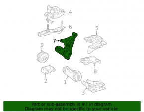 Tensioner Bracket Toyota Prius 20 04-09