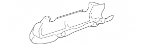 Right manifold guard for Lexus GX470 03-09