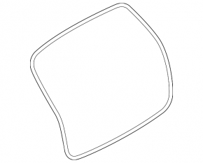 Rubber seal for the trunk door Subaru Outback 20-23