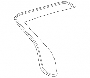 Toyota Prius 30 10-15 Trunk Door Seal