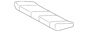 Rear seats 2nd row Toyota Solara 2.4 04-06
