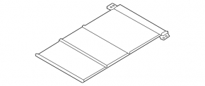 Sunroof curtain Hyundai Santa FE Sport 13-18 ser