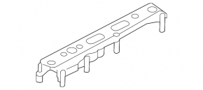 Front Trunk Floor Trim Bracket QX50 19-
