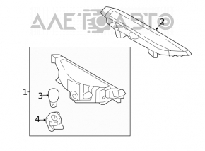 Stop signal Hyundai Elantra AD 17-20