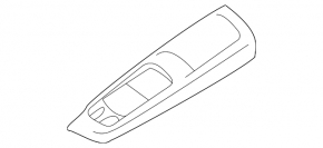 Front Left Window Regulator Cover Subaru Impreza WRX GH 08-10