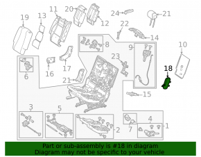 Rear left seat trim, side left, 2nd row, Mercedes W167 GLE 350 450 20-23, brown, scratches